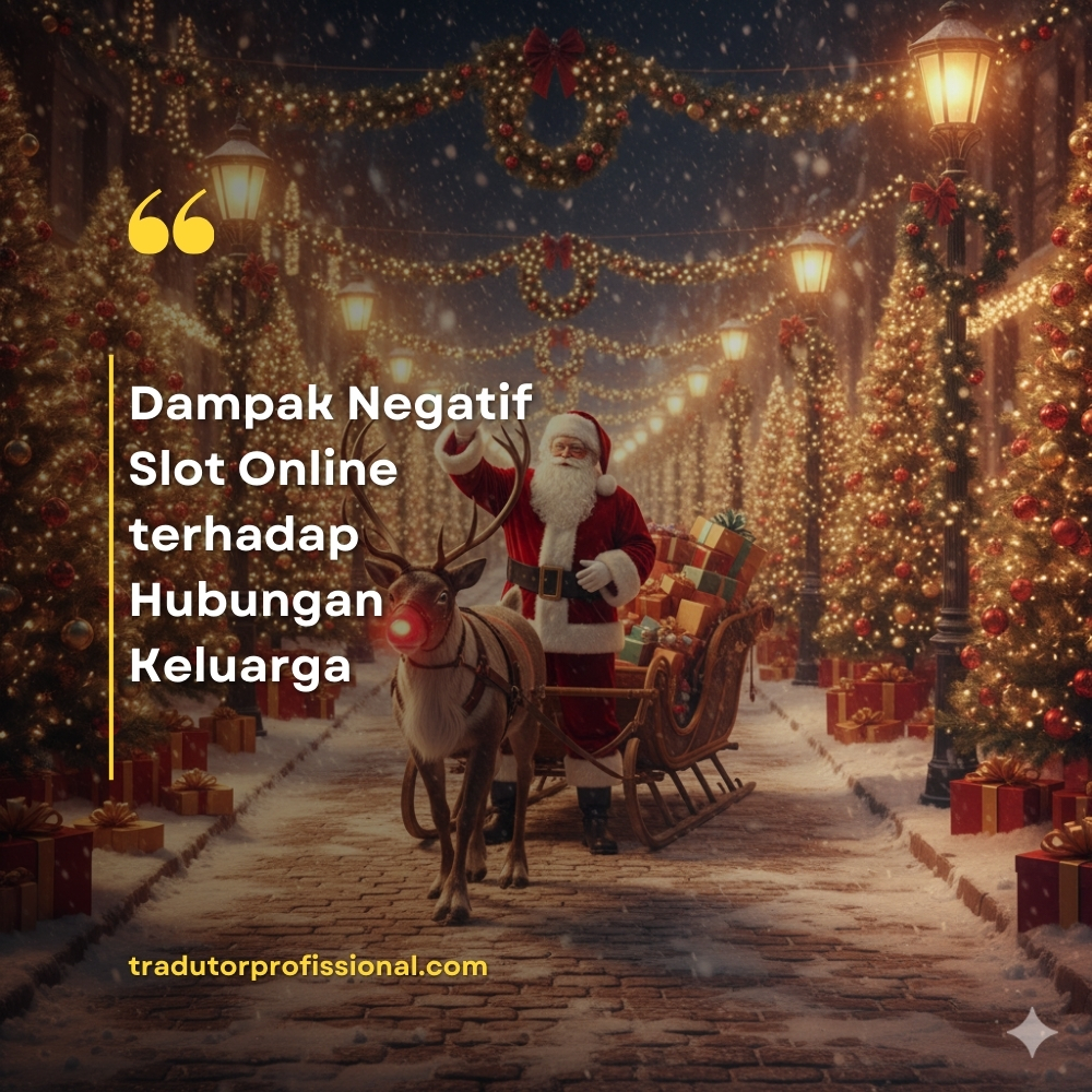 Dampak Negatif Slot Online terhadap Hubungan Keluarga